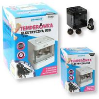 Drožtukas Penword elektrinis su konteineriu, 2-jų geležčių, USB TE-01