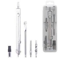 Metalinis skriestuvas DELI, 5 dalių, plastikinėje dėžutėje E8604