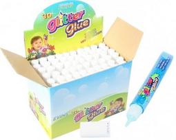 Klijai Glitter 3D su blizgučiais 820/647/0060 VALORO, įvairių spalvų
