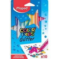 Flomasteriai MAPED Color'Peps Glitter, 10 spalvų