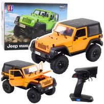Nuotoliniu būdu valdomas visureigis Jeep Wrangler Rock Crawler 1:14
