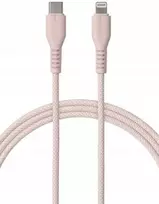 Qualo QKN-CL-16 Cable USB-C - Lightning 12W / 1.5m / pink