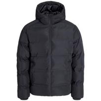 Pūkinė striukė vyrams, Juoda, Soho puffer hood