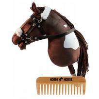 Arkliukas ant lazdos Hobby Horse, dėmėtas rudas