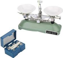 200G 0.2G Mechaninė dėklo skalė su svoriais Cheminė svarstyklė Roberval Balance Scale Triple Physics Lab Teaching Tool