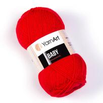 Mezgimo siūlai YarnArt Baby 50 g, spalva 156