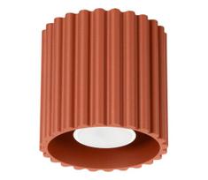 Sollux  SL.1799 - Taškinis šviestuvas AURA 1xGU10/10W/230V 10 cm oranžinis