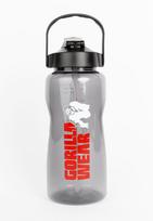 Gorilla Wear Water Bottle With Sleeve 2L - Black