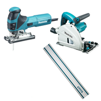 Elektrinių įrankių rinkinys MAKITA MEU029J (SP6000+4351FCT)  + liniuotė 199140-0