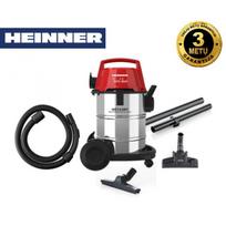 Buitinis/statybinis dulkių siurblys HEINNER 21L HVC-MWD1400RD, 1400W