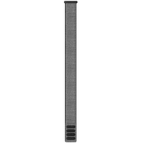 GARMIN dirželis laikrodžiui Ultrafit 2 22 mm nailonas pilkas