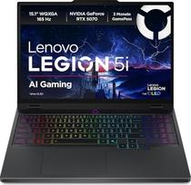 Lenovo Legion 5i 15IRX10 žaidimų nešiojamasis kompiuteris su dirbtiniu intelektu | 15,1 colių WQXGA 165Hz OLED ekranas | NVIDIA GeForce RTX 5070 | Intel Core i7-13650HX | 32GB RAM | 1TB SSD | Win11 | QWERTZ | Eclipse Black | 3 mėn.