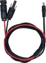 Saulės kolektoriaus kištuko ir nuolatinės srovės 8 mm adapterio kabelis, suderinamas su saulės kolektoriaus kištuku, saulės generatoriumi, nešiojamąja elektrine ir saulės kolektoriumi