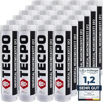 TECPO universalus universalus universalus tepalas EP2 400 g, ličio tepalas, universalus tepalas, automobilių tepalas, atsparus vandeniui, KP2K-30 ličio tepalas (24 x 400 g)