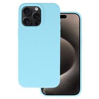 Silicone Lite dėklas skirtas Apple iPhone 17 Air žydros spalvos