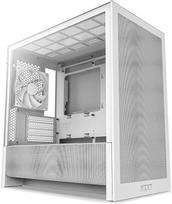 "NZXT H3 Flow" - "Micro ATX" kompiuterio korpusas - optimizuotas oro srautas - 1 x 120 mm galinis ventiliatorius - palaiko pilno dydžio GPU - tinka 280 mm priekinis, 240 mm viršutinis radiatorius - baltas