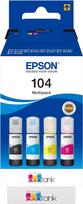 Epson C13T00P640 rašalas (4) žydras, purpurinis, geltonas, juodas 65 ml buteliukas, ecotank 104