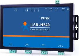 PUSR 4 prievadų keitiklis RS485 į Ethernet MQTT šliuzas "Modbus" tinklo serijinis prievadas ryšių serveris USR-N540