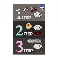 Pig Clear Blackhead 3-Step Kit Giliai valančios nosies juostelės