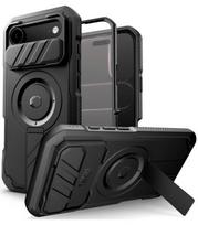 Juodas dėklas Apple iPhone Air telefonui "Tech-Protect Kevlar Magsafe"