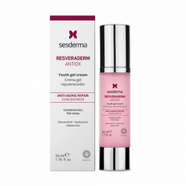 Resveraderm Antiox Anti-Aging Concentrate Antioksidacinis gelinis veido kremas 50ml
