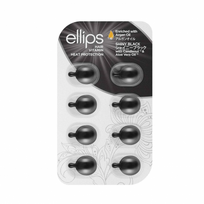 Shiny Black Hair Treatment Vitamins Tepami vitaminai tamsių plaukų priežiūrai 8x1ml