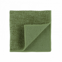 Veggie and Fruit Scrub Cloth Dvipusis audinys daržovėms ir vaisiams valyti Dark Green