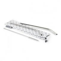 Stainless Steel Drinking Straws with Cleaning Brush and Bag Nerūdijančio plieno gėrimų šiaudeliai Regular