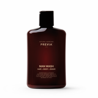 Man Wash Energising Cleanser Vyrų šampūnas, dušo želė ir skutimosi priemonė 250ml