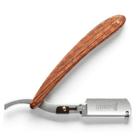 Master Double XXL Handmade Razor Rankų darbo skustuvas barzdai Brown