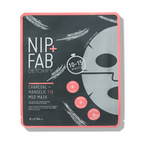 Mandelic + Charcoal Fix Mud Sheet Mask Giliai valanti lakštinė veido kaukė 1 vnt.