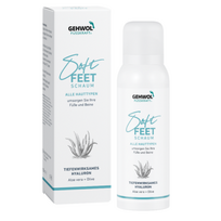 Soft Feet Foam Drėkinančios putos pėdoms su alaviju, alyvuogių aliejumi ir hialiurono rūgštimi 125ml