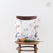 Linen Cushion Cover Lininis pagalvėlės užvalkalas Watercolour