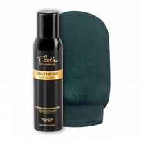 Sun Makeup On-the-Go Extra Dark (DHA 10%) Self-tanning Spray + Mitt Purškiamas savaiminis įdegis + pirštinė