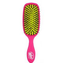 Shine Enhancer Brush Plaukų šepetys su šerno šereliais Pink