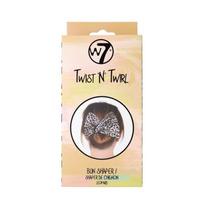 Twist 'N' Twirl Bun Shaper Plaukų priemonė kuodui surišti Leopard