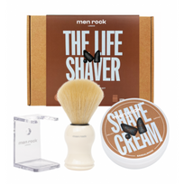 The Life Shaver Sandalwood Essential Shaving Kit Skutimosi priemonių rinkinys 1 vnt.