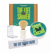 The Life Shaver Sicilian Lime Ultimate Shaving Kit Skutimosi rinkinys su vienašmeniu skustuvu 1 vnt.
