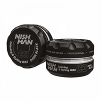 Coloring & Styling Wax Dark Black C3 Plaukus dažantis formavimo vaškas 100ml