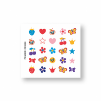 Body Tattoos & Nail Stickers Nagų lipdukai ir laikinos tatuiruotės Small