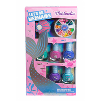 Let's Be Mermaids Nail Design Kit Nagų priemonių rinkinys mergaitėms