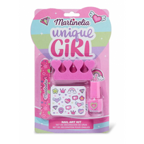 Unique Girl Nail Art Kit Vaikiškas nagų lakų rinkinys