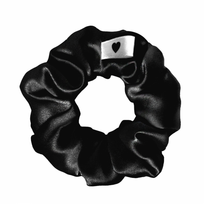 Original Silk-Scrunchie Šilkinė plaukų gumytė Classic Black