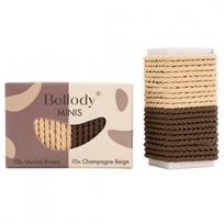 Mini Hair Ties Plaukų gumytės Brown & Beige