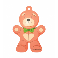 Car Perfume Teddy Bear Kvapusis pakabukas automobiliui meškutis 1 vnt.