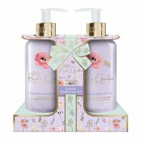 Royale Garden Rose, Poppy & Vanilla Luxury Hand Care Gift Set Rankų priežiūros rinkinys 2x300ml