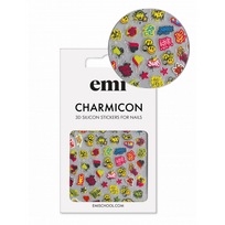 Charmicon Silicone Stickers Lipdukai nagams #204 Graffiti