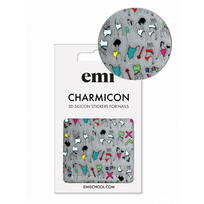 Charmicon Silicone Stickers Lipdukai nagams #208 Easy-breezy