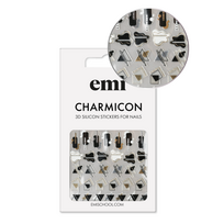 Charmicon Silicone Stickers Lipdukai nagams #237 Optimism
