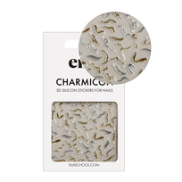 Charmicon Silicone Stickers Lipdukai nagams #248 Levitation